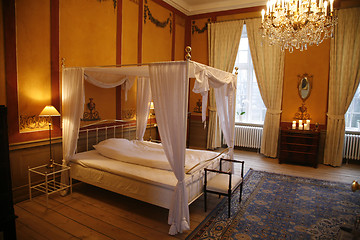 Image showing Antique four poster
