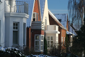 Image showing Houses In Winter