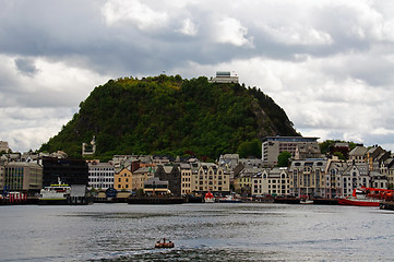 Image showing Aalesund city, Norway