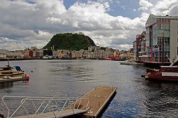 Image showing Aalesund city, Norway
