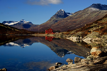 Image showing Mountain house