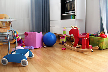 Image showing Child room interior 