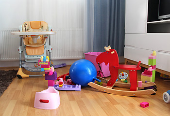 Image showing Kids room interior 