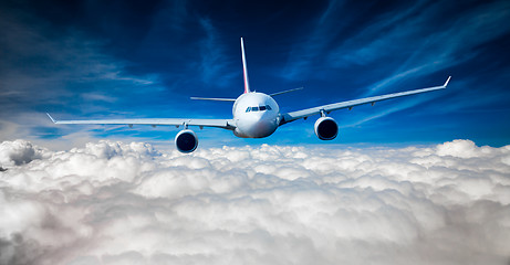 Image showing Passenger Airliner in the sky