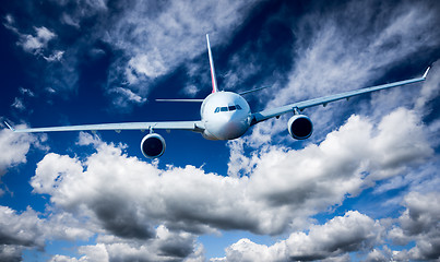 Image showing Passenger Airliner in the sky