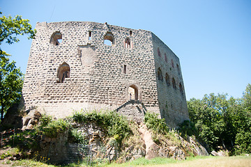 Image showing Castle in France forest