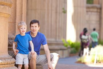 Image showing family at vacation