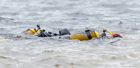 Image showing Scuba gear