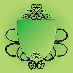 Image showing shield green