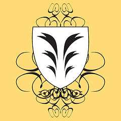 Image showing shield yellow