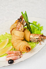 Image showing shrimps dish