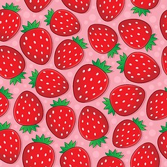 Image showing Seamless background fruit theme 3