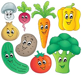 Image showing Vegetable theme collection 4