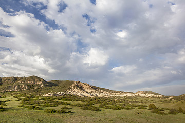 Image showing clouds over Colorado ranch