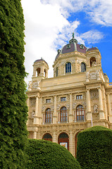 Image showing  Museum of Natural History  Museums Quartier mirror image of Art