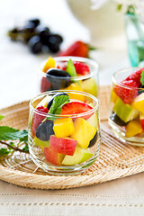 Image showing Fruits salad