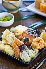 Image showing Japanese Bento set