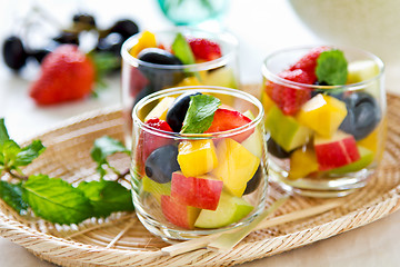 Image showing Fruits salad