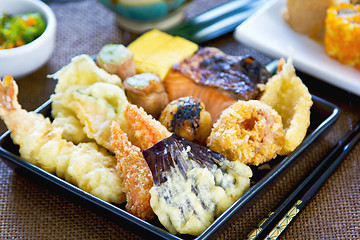 Image showing Japanese Bento set