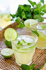 Image showing Lime juice