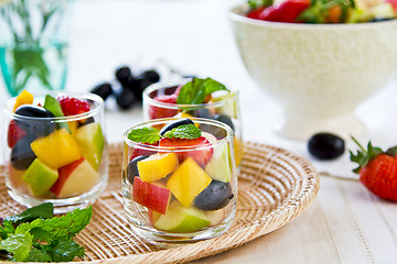 Image showing Fruits salad