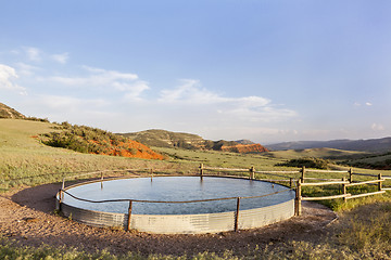 Image showing cattle water tank