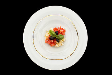 Image showing Delicious caprese tartar