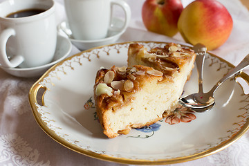 Image showing Delicious apple cake