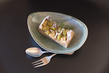 Image showing Rhubarb pie