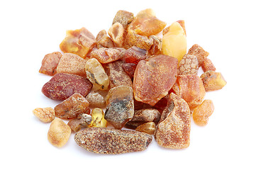 Image showing heap of amber