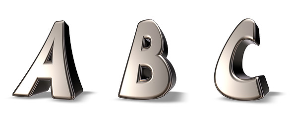 Image showing letters abc