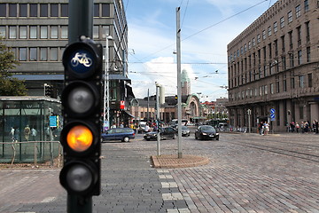 Image showing railway station in Helsinki