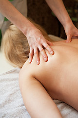 Image showing massage