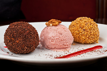 Image showing ice cream desserts