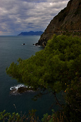 Image showing  water   and coastline in via dell amore italy