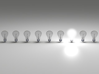 Image showing Bright idea