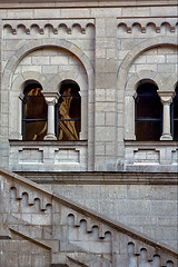 Image showing   window reflex in Neuschwanstein   