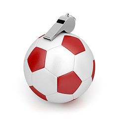 Image showing Ball and whistle