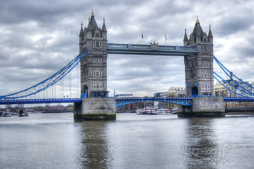 Image showing tower bridge in hdr