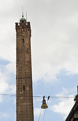 Image showing Asinelli Tower, Bologna