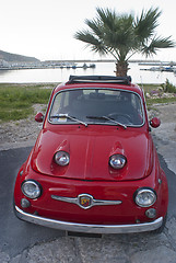 Image showing fiat 500 car 