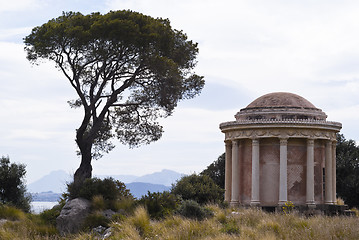 Image showing Temple in Palermo, Monte Pellegrino