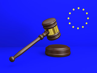 Image showing European law