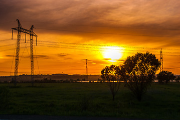 Image showing ELECTRICITY PYLONS3