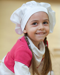 Image showing Little cook