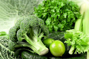Image showing Cabbage of a broccoli