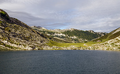 Image showing lake Enol