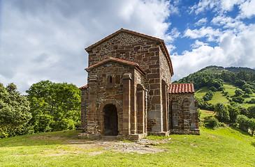 Image showing Church of Santa Cristina de Lena Oviedo 