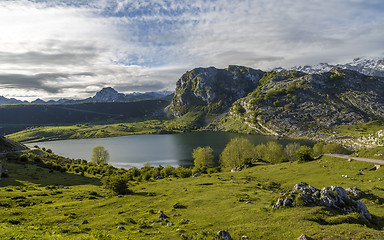 Image showing lake Ercina, Asturias