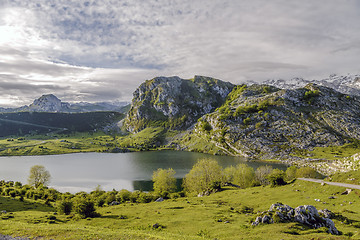 Image showing lake Enol